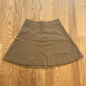 Loft size 2 waist flare skirt in camel 🤎